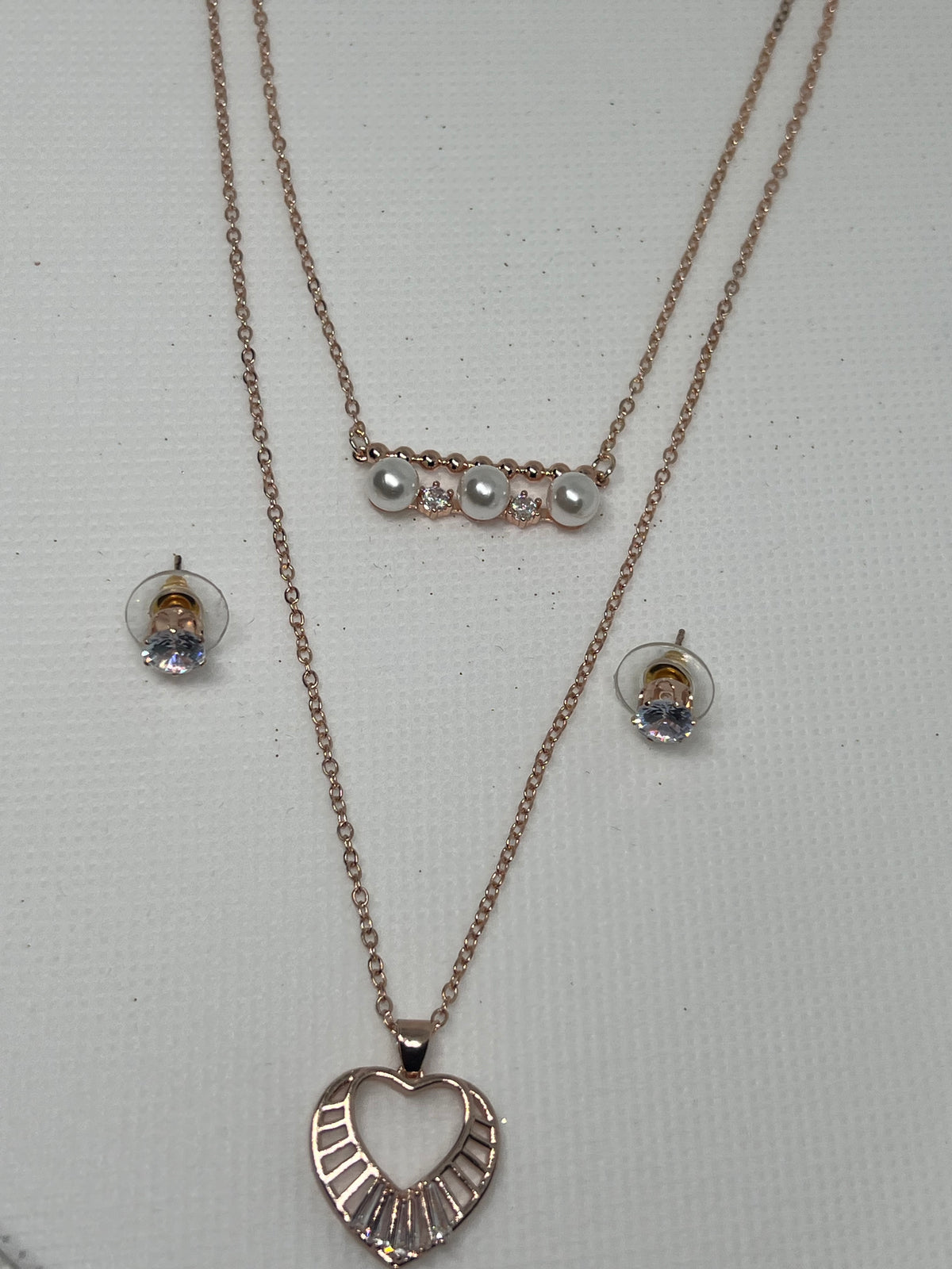 Dream Karigiri Heart Rose Gold Pendant