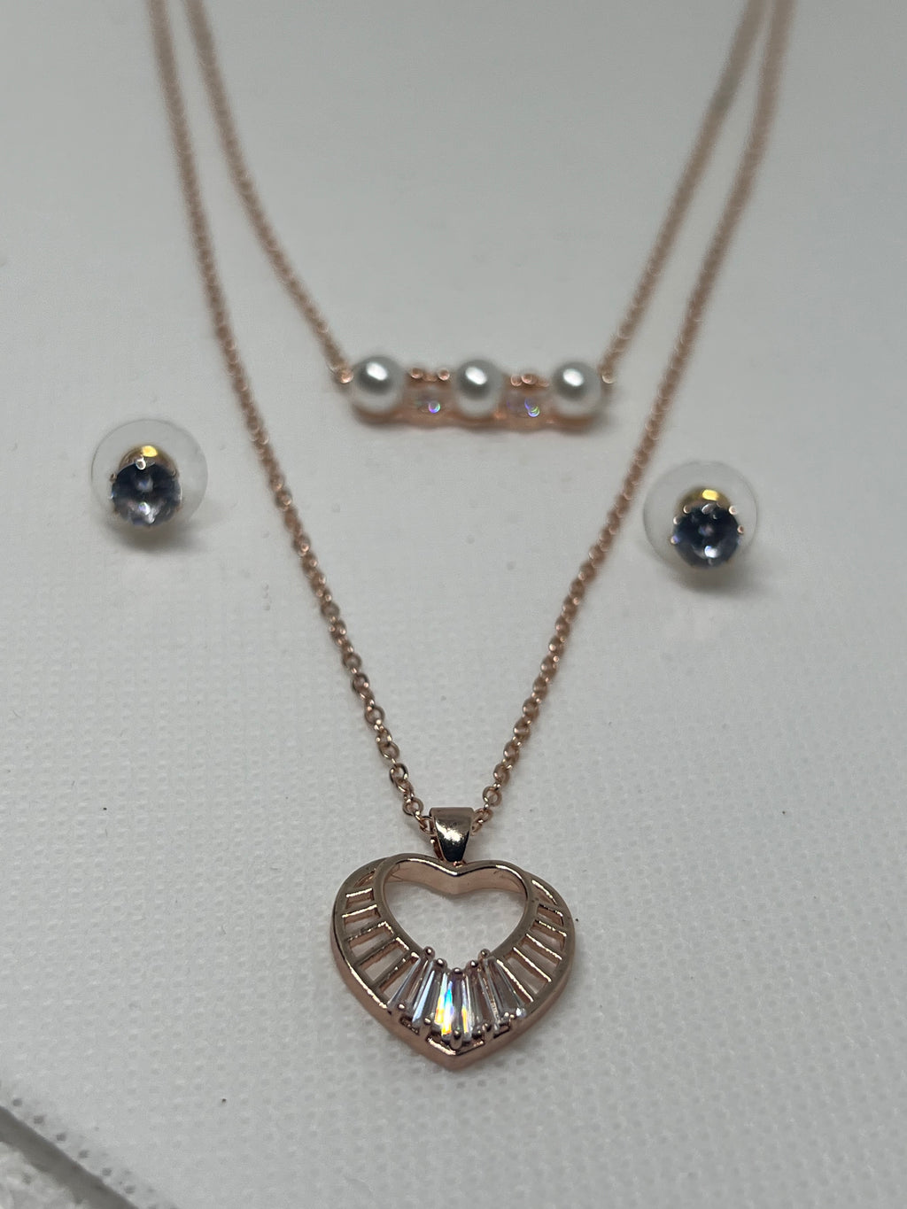 Dream Karigiri Heart Rose Gold Pendant