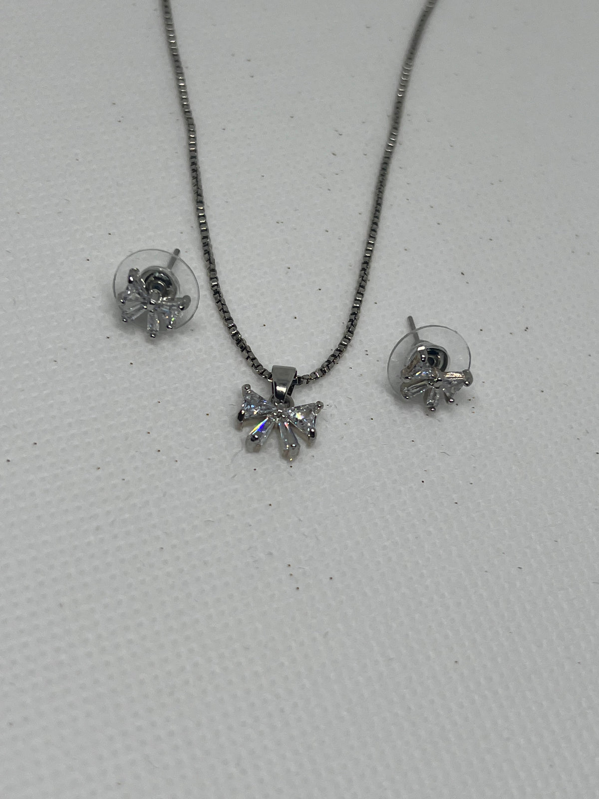 Dream Karigiri Silver Bow Pendant