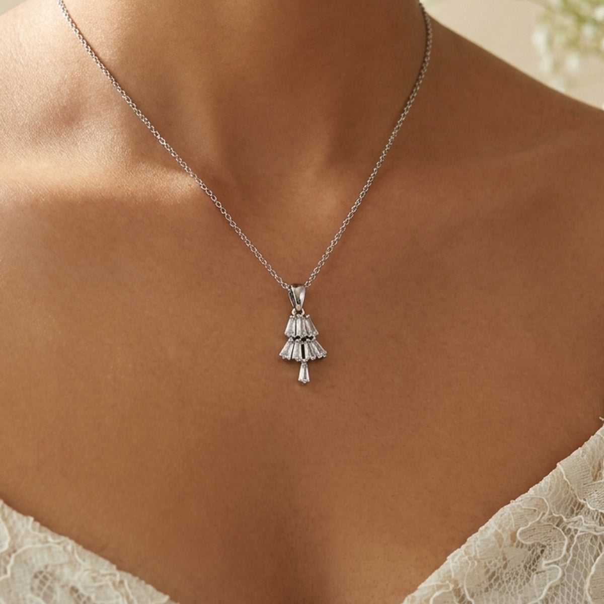 Dream Karigiri Chain Pendant Bell worn at the neck, handmade by Dream Karigiri