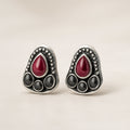 Ruby Drop Petite Studs